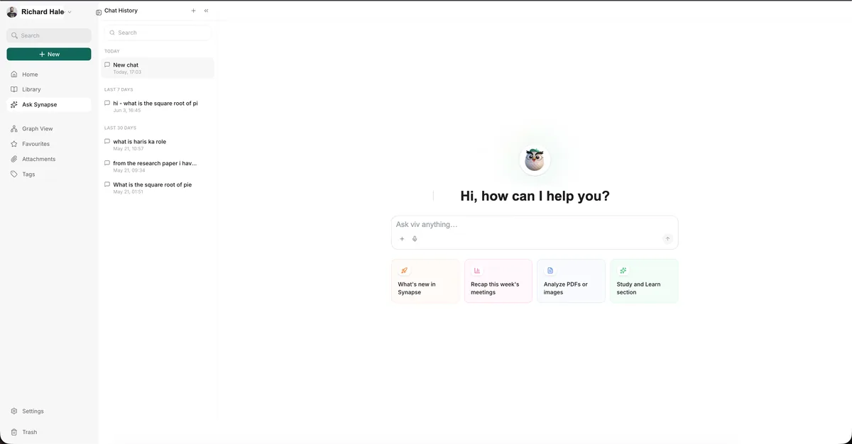 Ask vivlo chat
